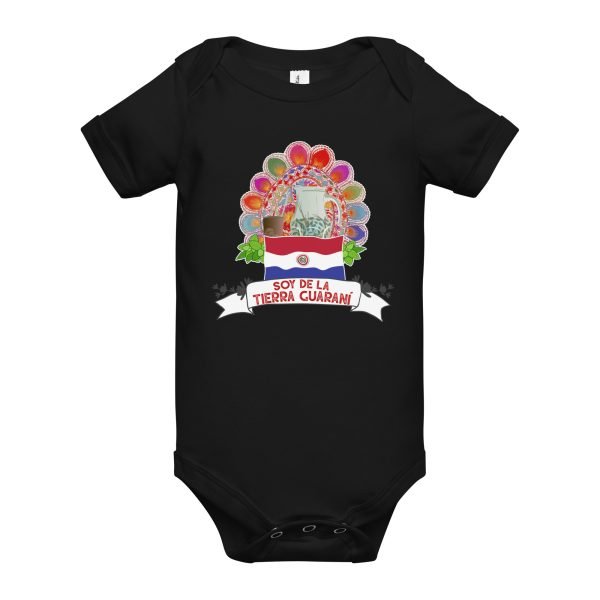 Body de Bebé Manga Corta "Soy de la Tierra Guaraní"