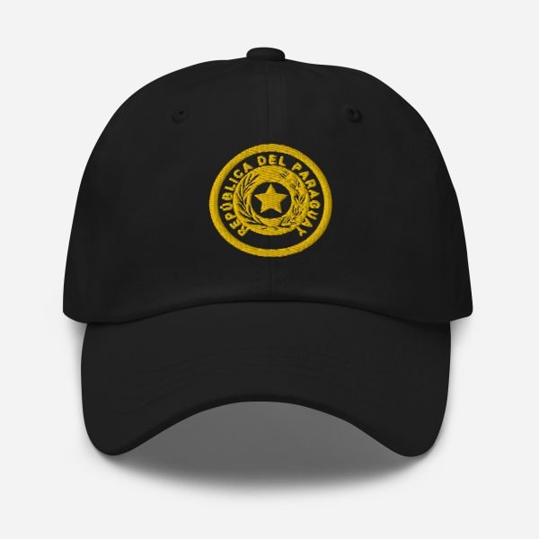 Gorra-Kepis con Escudo de Paraguay (Bordado) - Imagen 2