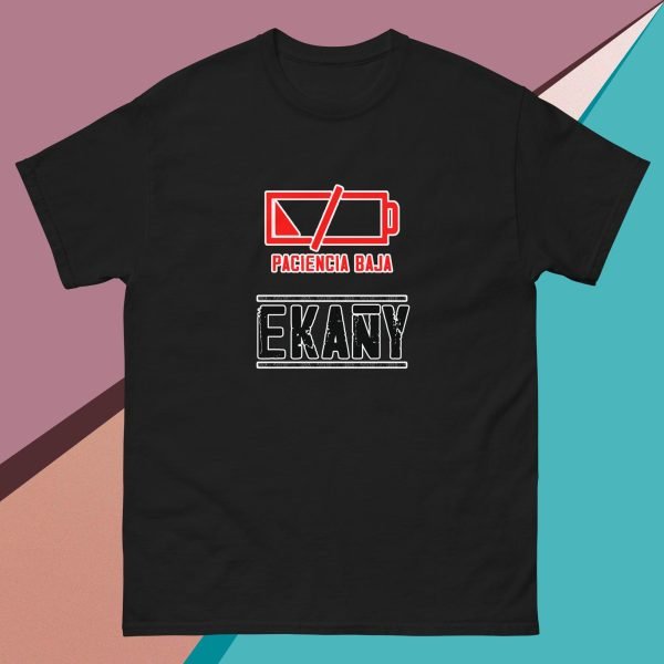 Camiseta "Paciencia Baja, Ekañy" - Imagen 2