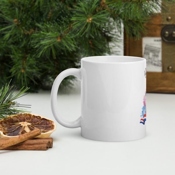Taza Blanca - Mujer Paraguaya - Imagen 2